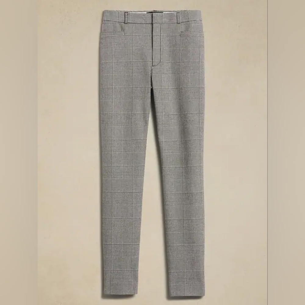 SALE 🎉 NWT Banana Republic Sloan Plaid Trousers
